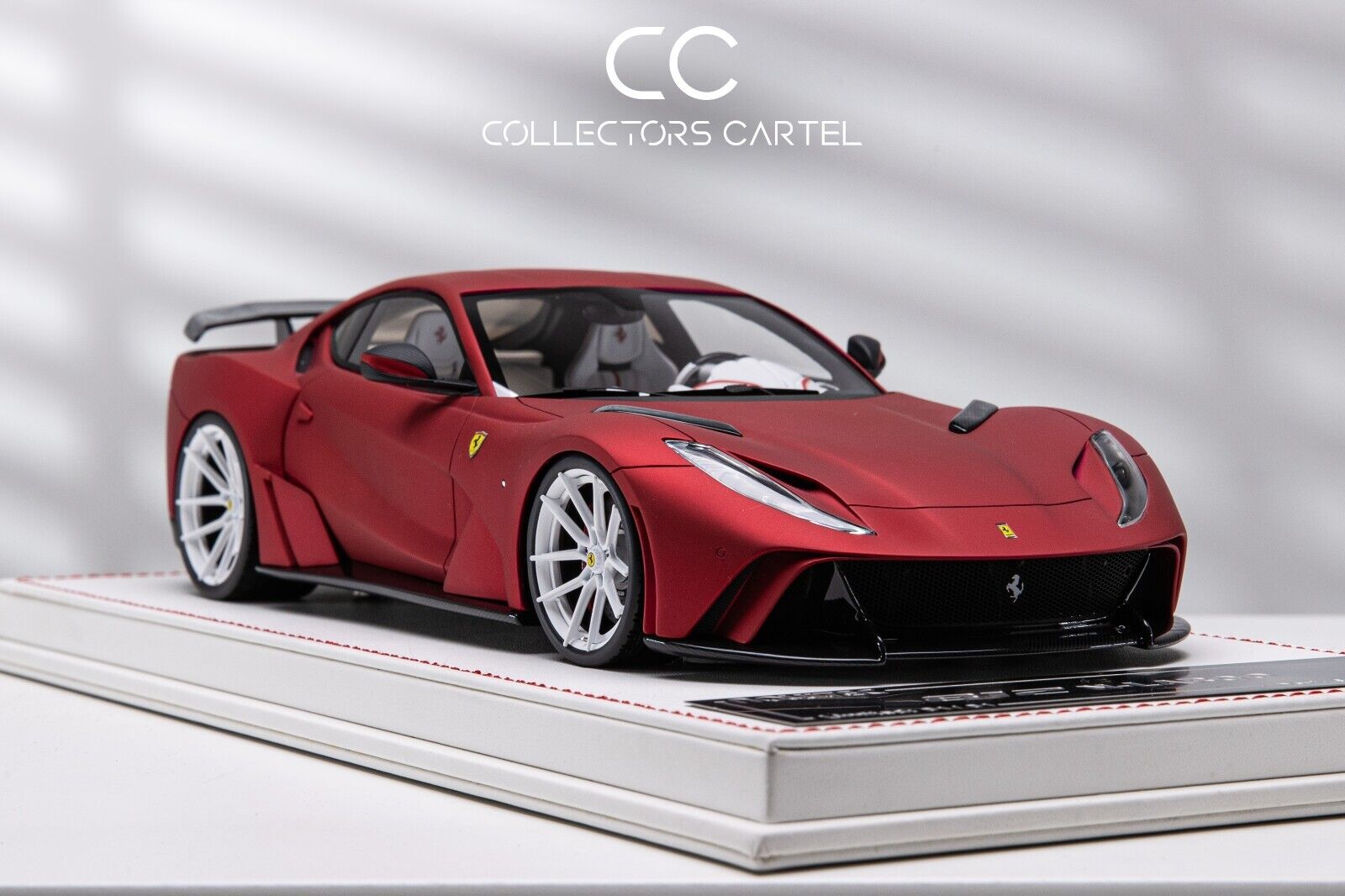 Ferrari 812 N-LARGO NOVITEC (Matt Chrome Red) [Davis