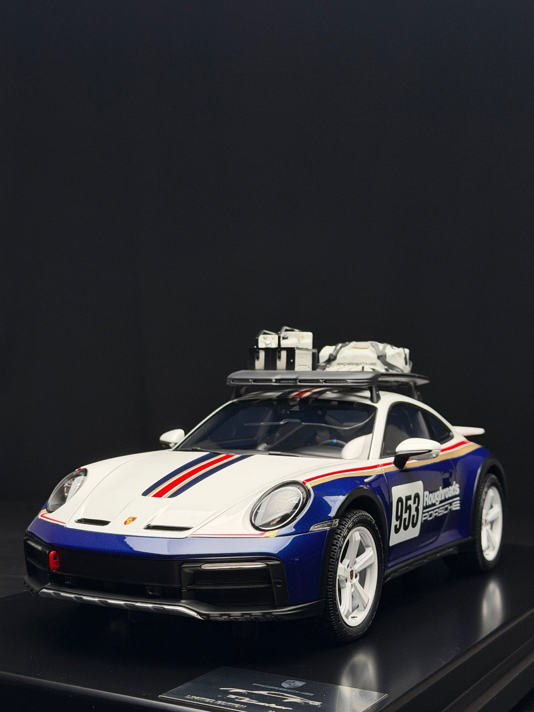 Porsche 911 Dakar (Roughroads Livery) [Spark] 1:12 scale
