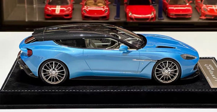 Aston Martin Vanquish Zagato (Metallic Blue) [Henson&Heaven] 1/18 scale
