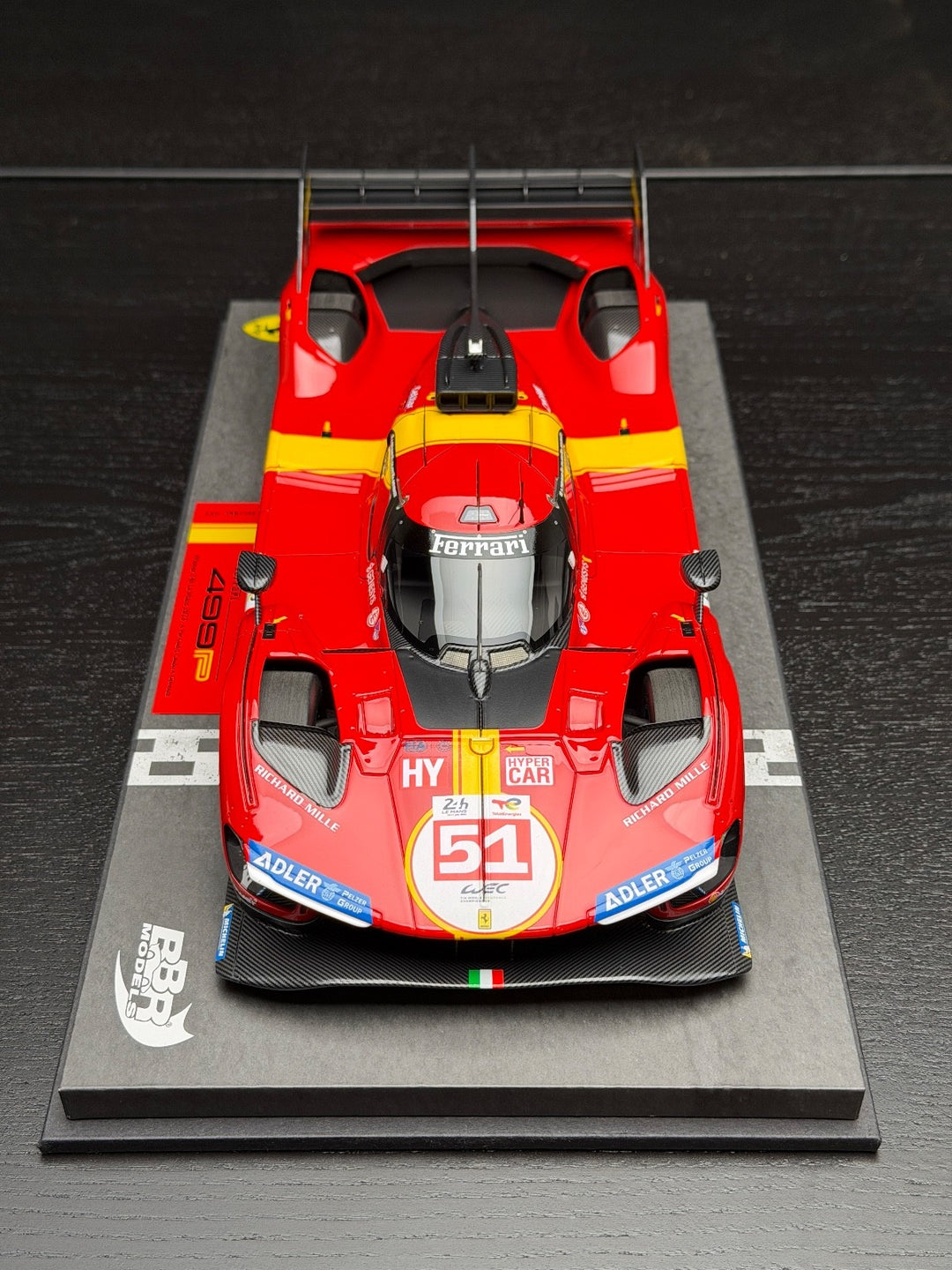 Ferrari 499P Le Mans Hyper Car (Racing Livery) [BBR] 1:18 scale