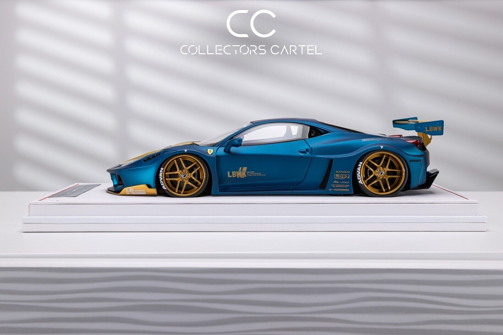 Ferrari 458 GT LBWK (Blue/ Golf) [Ivy Model] 1/18 scale