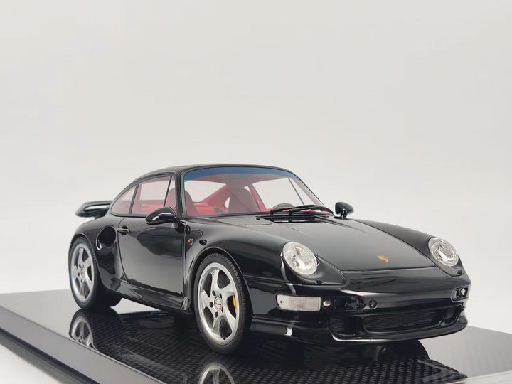 Porsche 911 Turbo S (Black) [Dino Model] 1/18 scale