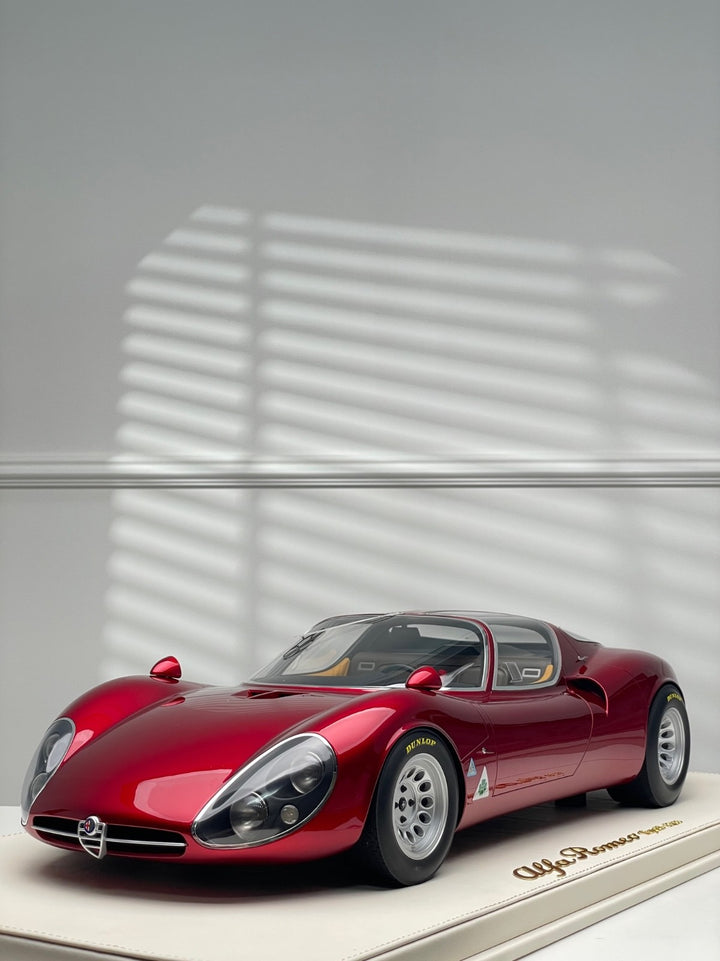 Alfa Romeo Tipo 33 Stradale (Metallic Red) [DMH] 1:8 scale