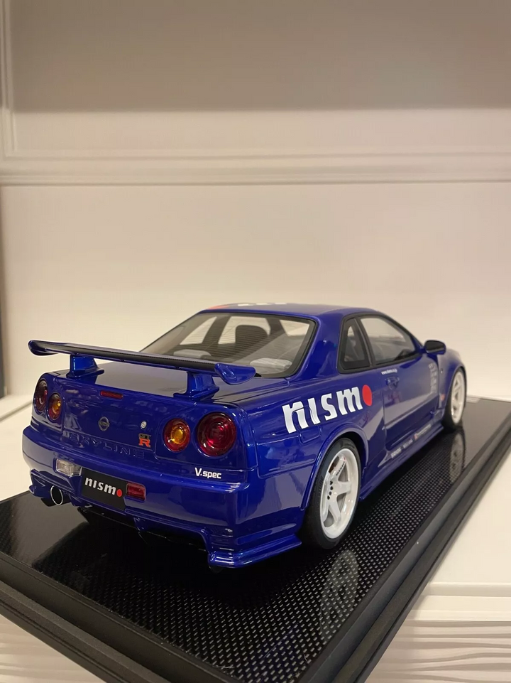 Nissan Skyline Nismo R34 GT-R R-Tune (Launch Version TAS) [+Engine] 1:12 scale