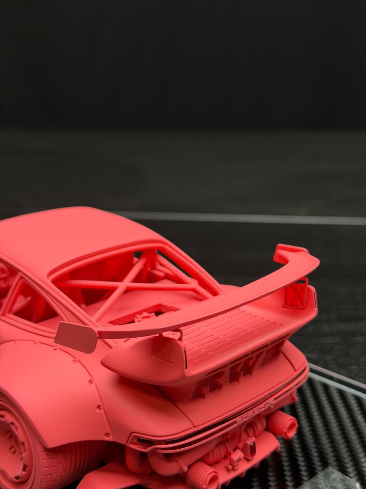 Porsche Carrera RWB 964 Modified Version (Matte Red) [MCM] 1/18 scale