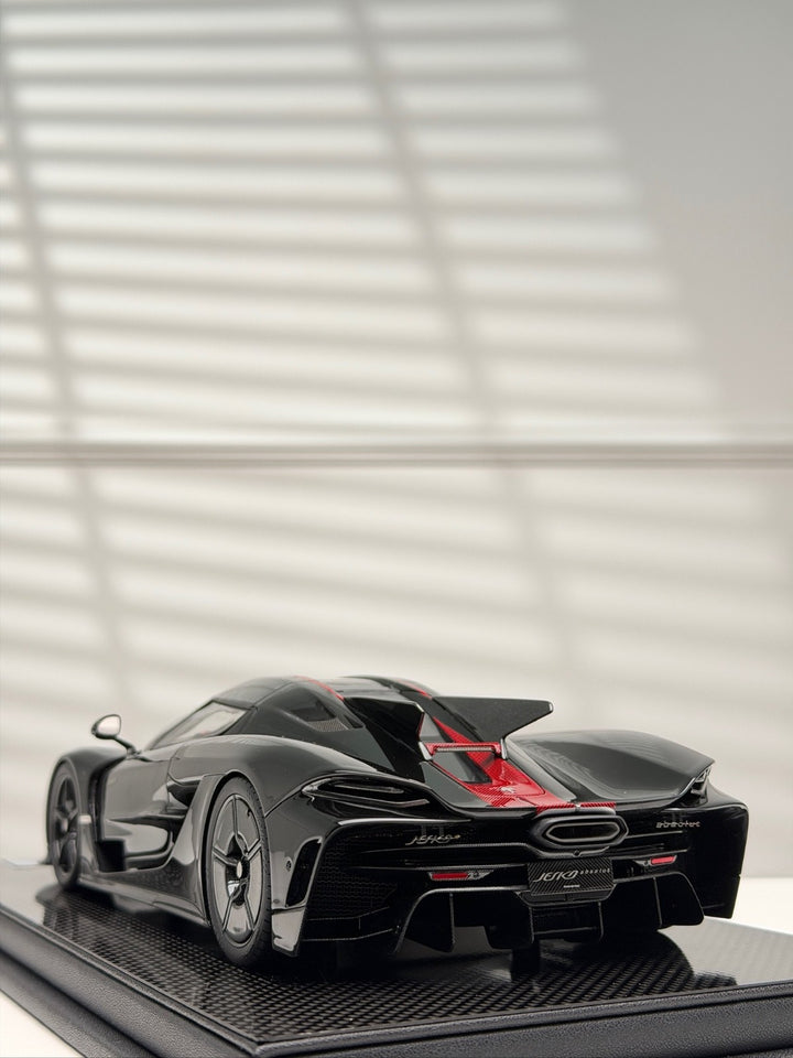 Koenigsegg Jesko Absolut (Jet Black) [FrontiArt] 1/18 scale
