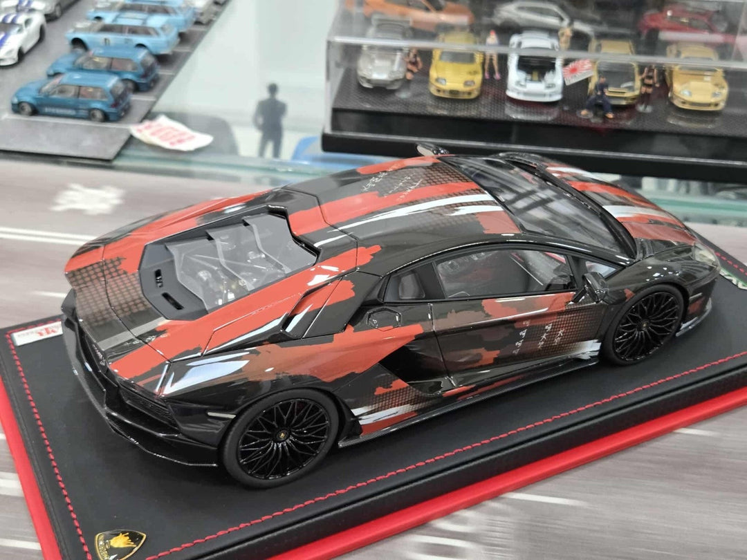Lamborghini Aventador S (Yohji Yamamoto Edition) [MR Collection] 1/18 scale