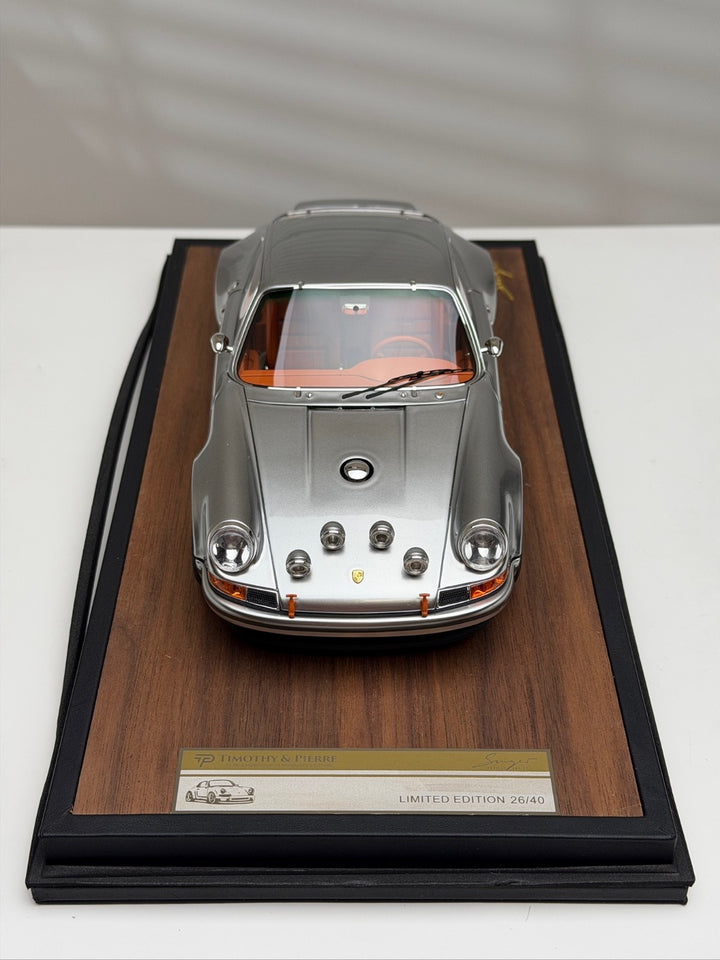 Porsche 911 Singer (Silver) [Timothy & Pierre] 1/18 scale