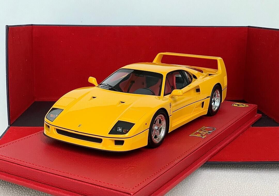 Ferrari F40 (Yellow) [BBR] 1/18 scale