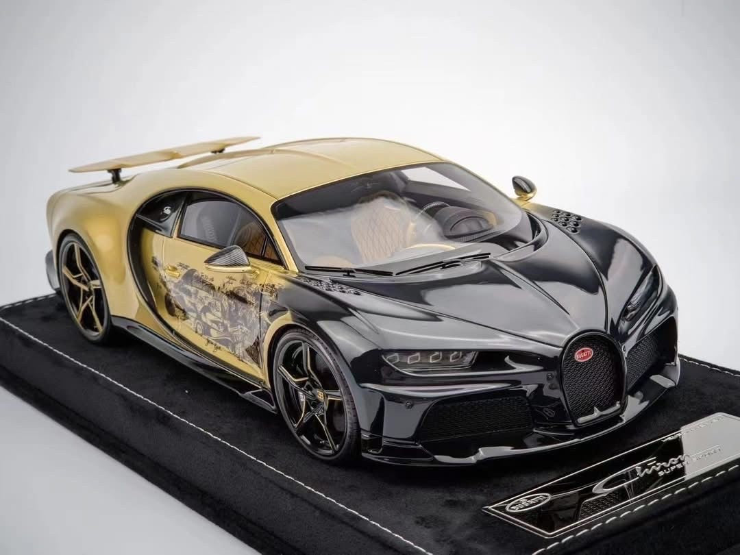 Bugatti Chiron Super Sport (Golden Era) [Henson&Heaven] 1/18 scale