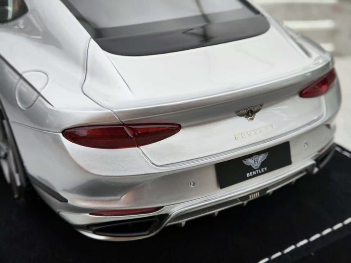 Bentley Continental GTS (Chrome Silver) [Henson&Heaven] 1/18 scale