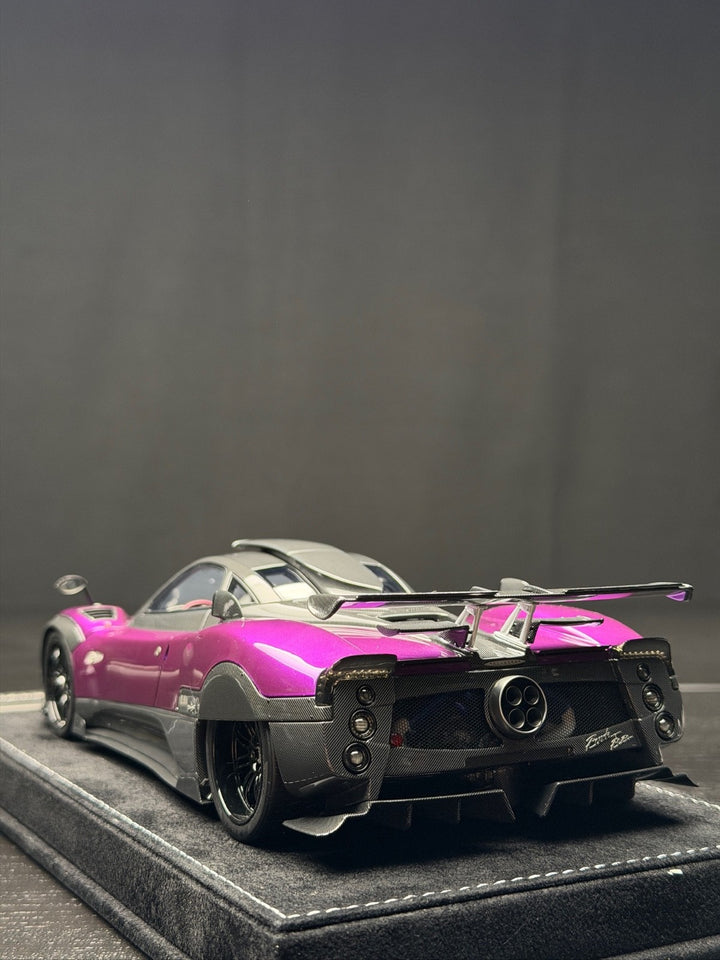 Pagani Zonda ZOZO (Purple/ Carbon) [Henson&Heaven] 1/18 scale