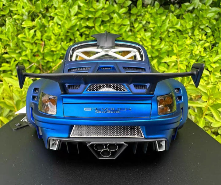 Porsche 911 "CHEVALIER" D995 (Matte Blue) [DreamWalkers] 1/18 scale