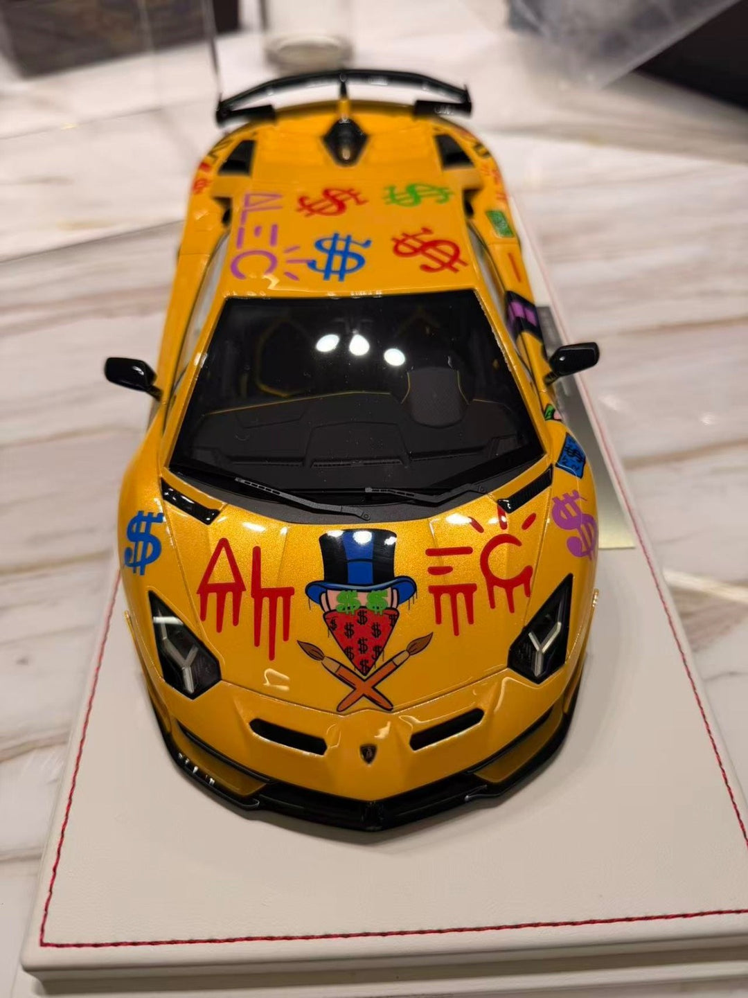 Lamborghini Aventador SVJ (Alec Monopoly) [Davis & Giovanni] 1/18 scale