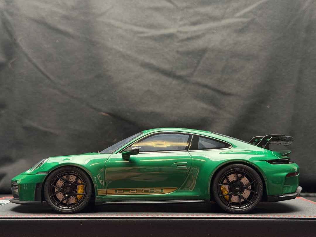 Porsche 911 GT3 (Green/ Gold) [IVY Model] 1:18 scale