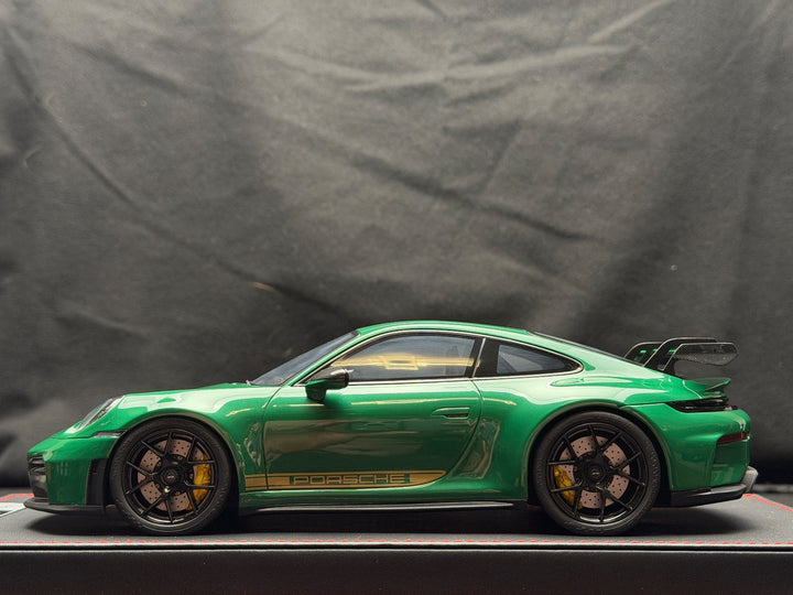 Porsche 911 GT3 (Green/ Gold) [IVY Model] 1:18 scale