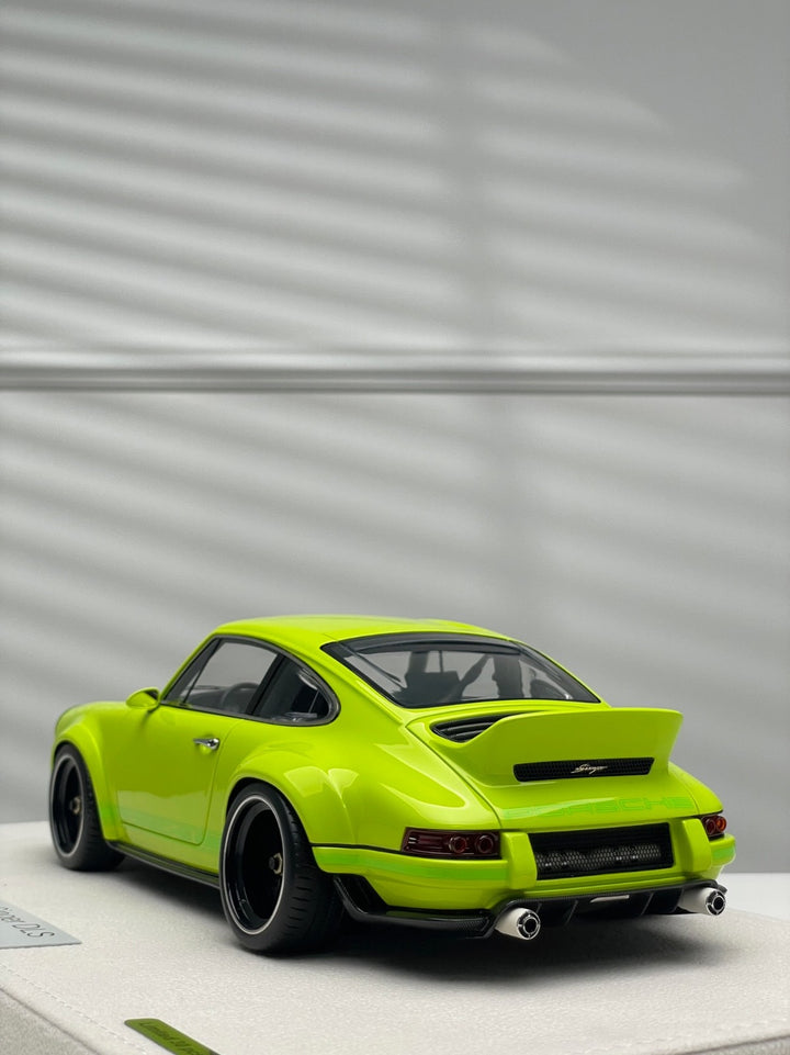 Porsche 911 Singer DLS (Acid Green) [Make up Eidolon] 1/18 scale