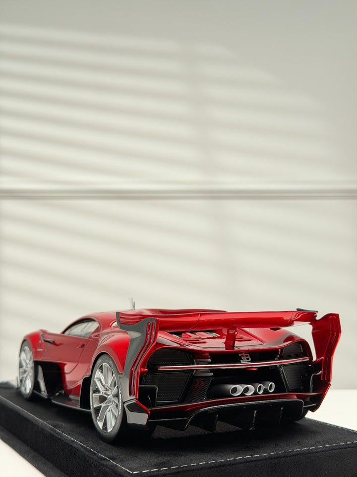 Bugatti Vision GT (Metallic Red) [Henson&Heaven] 1/18 scale