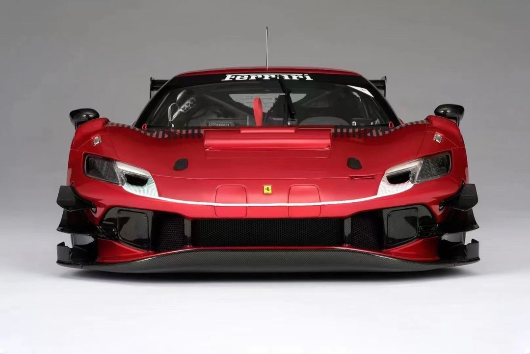 Ferrari 296 GT3 (Rosso Corsa) [Fully opening] By: Amalgam 1:8 scale