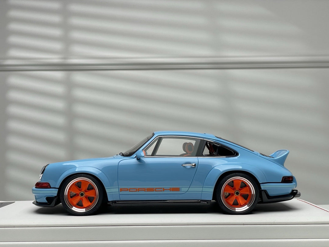 Porsche 911 Singer DLS (Gulf Blue) [IVY] 1/18 scale