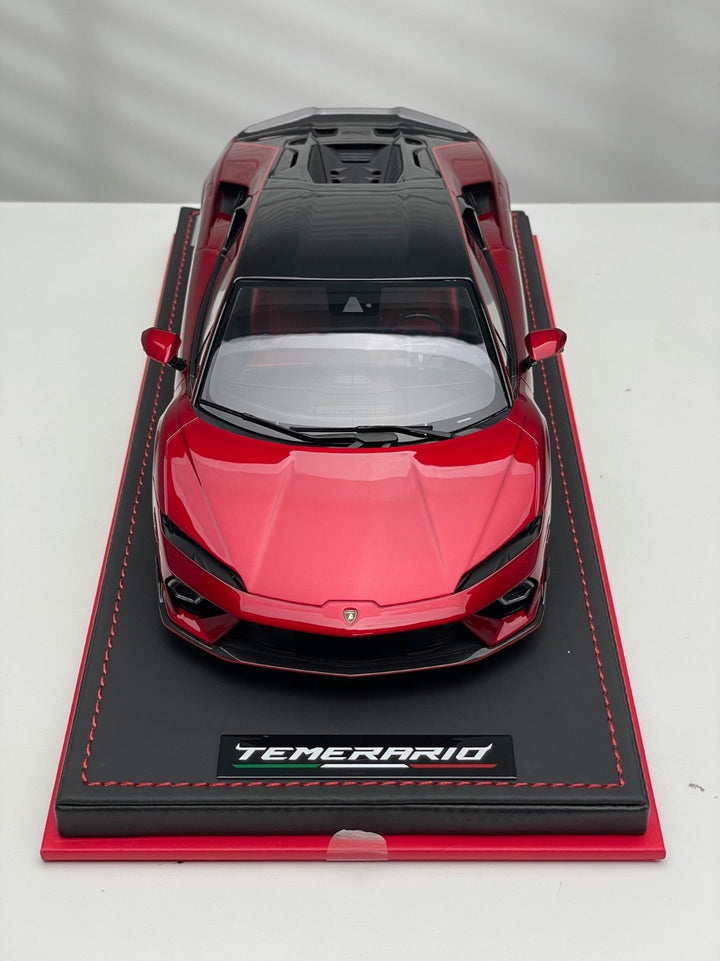 Lamborghini Temerario (Metallic Red) [MR Collection] 1/18 scale