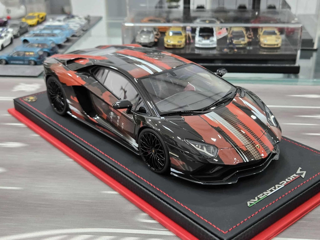 Lamborghini Aventador S (Yohji Yamamoto Edition) [MR Collection] 1/18 scale