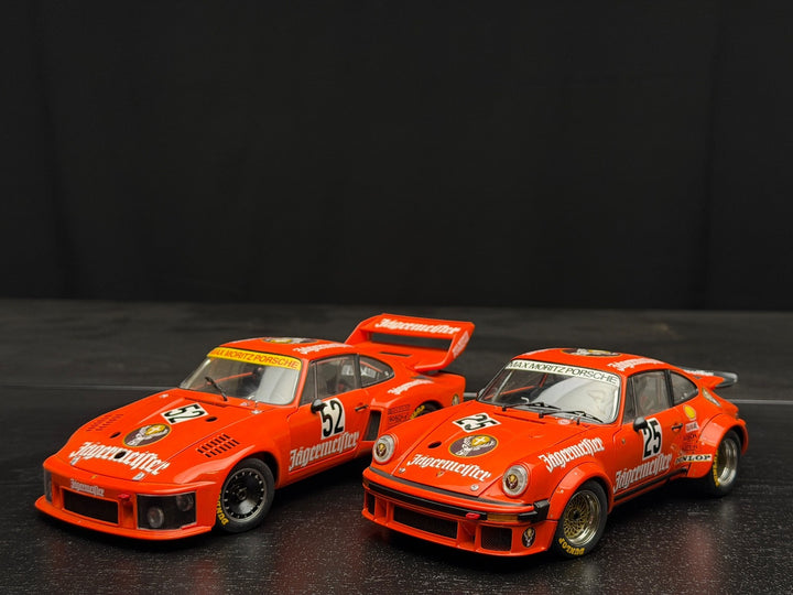 Porsche 934 RSR/ 935 Set (Jagermeister Livery) [Exoto] 1:18 scale
