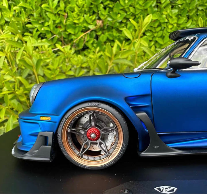 Porsche 911 "CHEVALIER" D995 (Matte Blue) [DreamWalkers] 1/18 scale