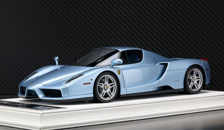 Ferrari Enzo (Ice Blue/ Blue Interior) [Davis & Giovanni] 1:18 scale