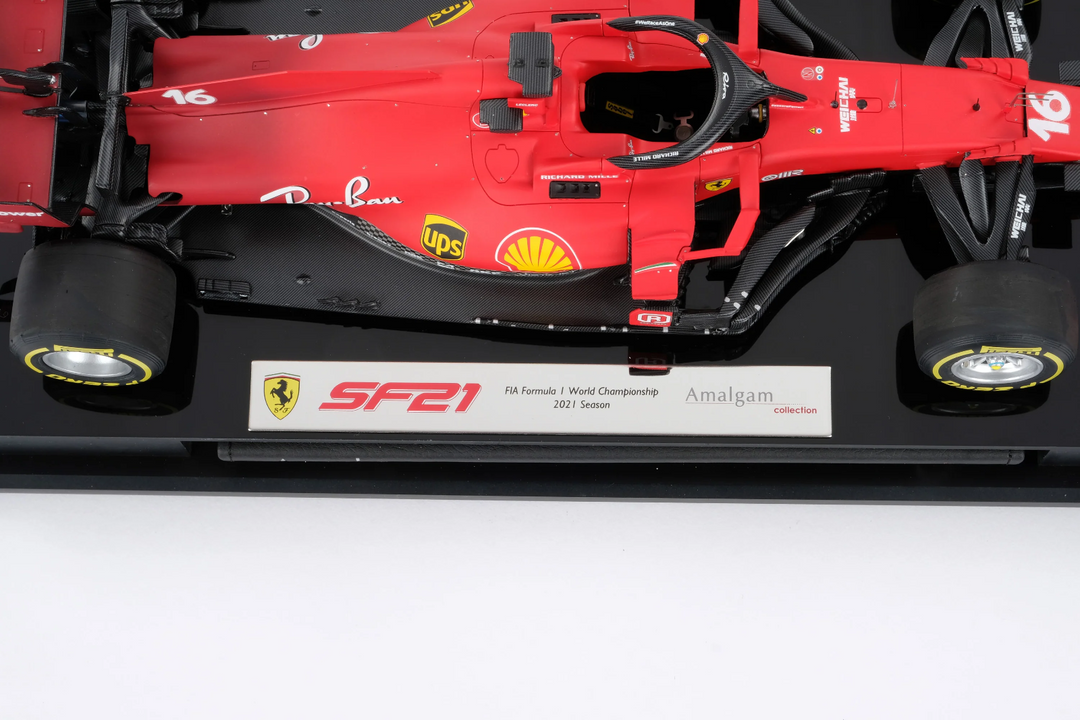 FERRARI SF21 (2021 SEASON LIVERY CHARLES LECLERC) [Amalgam] 1:18 scale