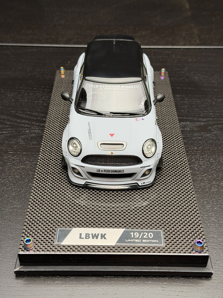 MINI Cooper LBWK (Matte Gray) [Timothy & Pierre] 1/18 scale