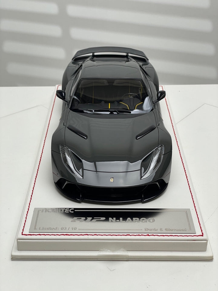 Ferrari 812 N-LARGO NOVITEC (Dark Gray) [Davis & Giovanni] 1:18 scale