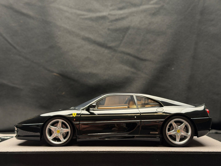 Ferrari F355 Berlinetta (Black) [V8 Model] 1:18 scale