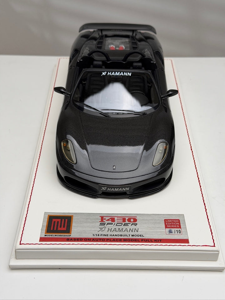 Ferrari F430 Spider HAMANN (Black) [APM Model] 1:18 scale