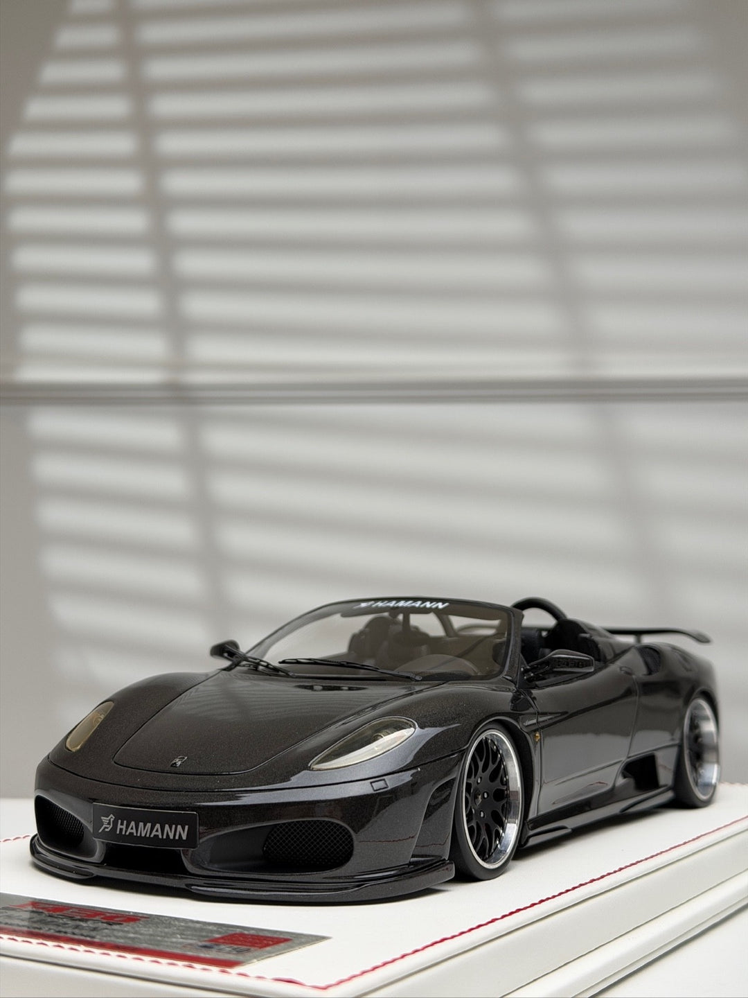 Ferrari F430 Spider HAMANN (Black) [APM Model] 1:18 scale