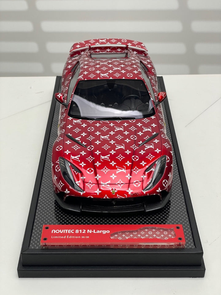 Ferrari 812 N-LARGO NOVITEC (LV Monogram) [IVY Model] 1/18 scale