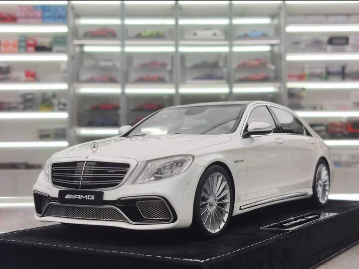 Mercedes-Benz AMG S65 L (White) [Henson&Heaven] 1/18 scale