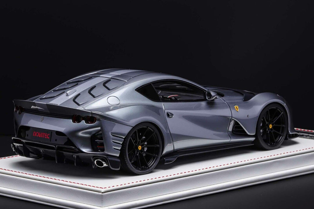 Ferrari 812 Competizione NOVITEC (Metallic Gray) [Davis & Giovanni] 1:18 scale