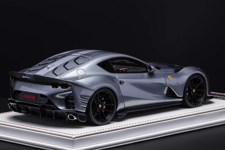 Ferrari 812 Competizione NOVITEC (Metallic Gray) [Davis & Giovanni] 1:18 scale