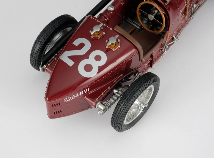 BUGATTI TYPE 59 (1934 MONACO GRAND PRIX - NUVOLARI) [Amalgam] 1:18 scale