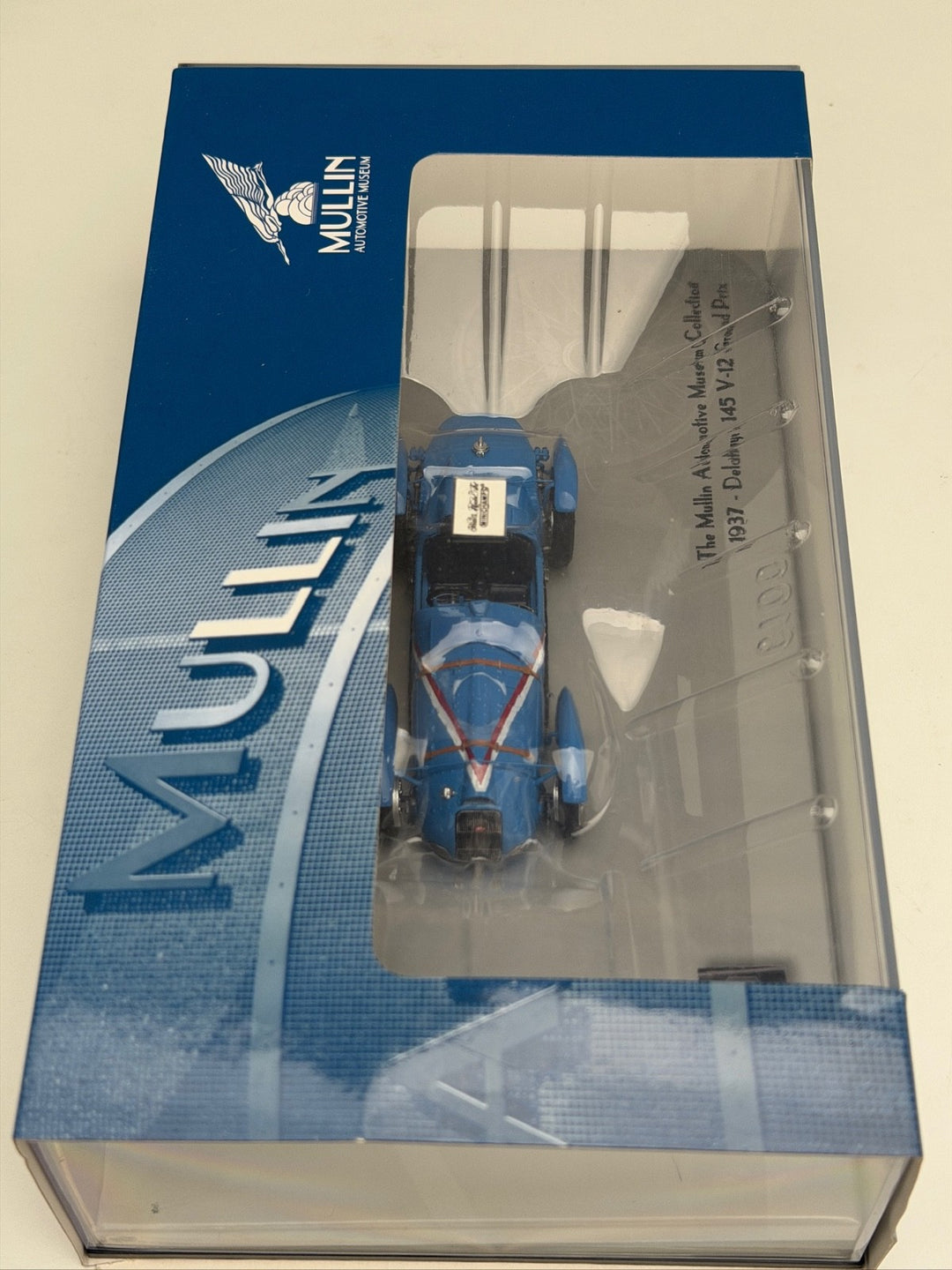 1938 Delahaye Type 145 V 12 Grand Prix (Blue) [MINICHAMPS] 1/43 scale