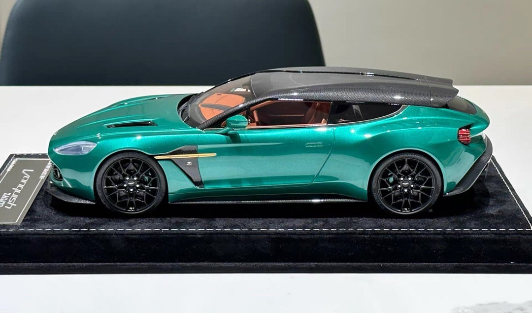 Aston Martin Vanquish Zagato (Metallic Green) [Henson&Heaven] 1/18 scale