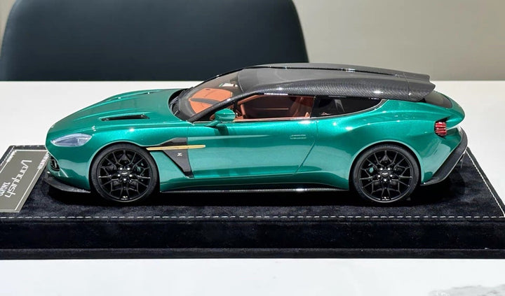 Aston Martin Vanquish Zagato (Metallic Green) [Henson&Heaven] 1/18 scale