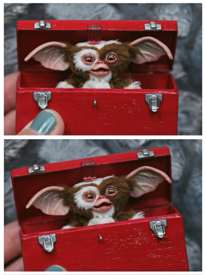 GREMLINS (GIZMO) - By:Rusty Blonde art [1:6 scale] RARE Custom hand Made
