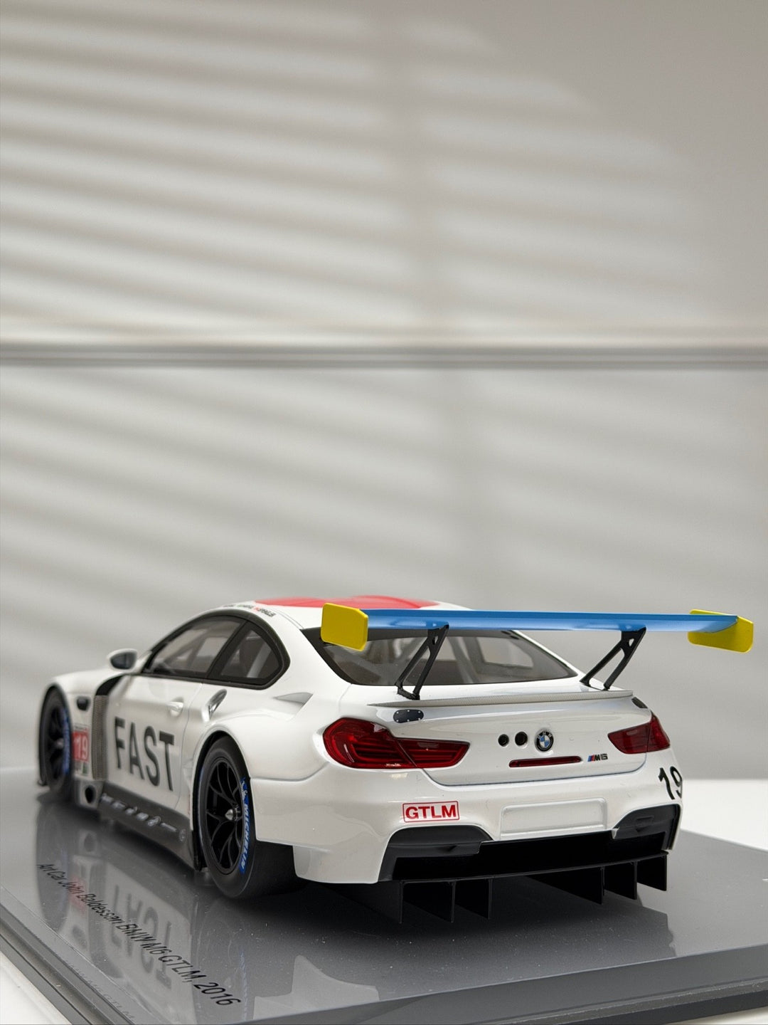 BMW M6 GTLM (John Baldessari - Art Car) [MINICHAMPS] 1/18 scale