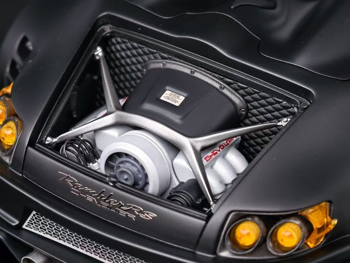 DreamWalkers Porsche "Chevalier D995" (Matte Black) [DreamWalkers] 1/18 scale
