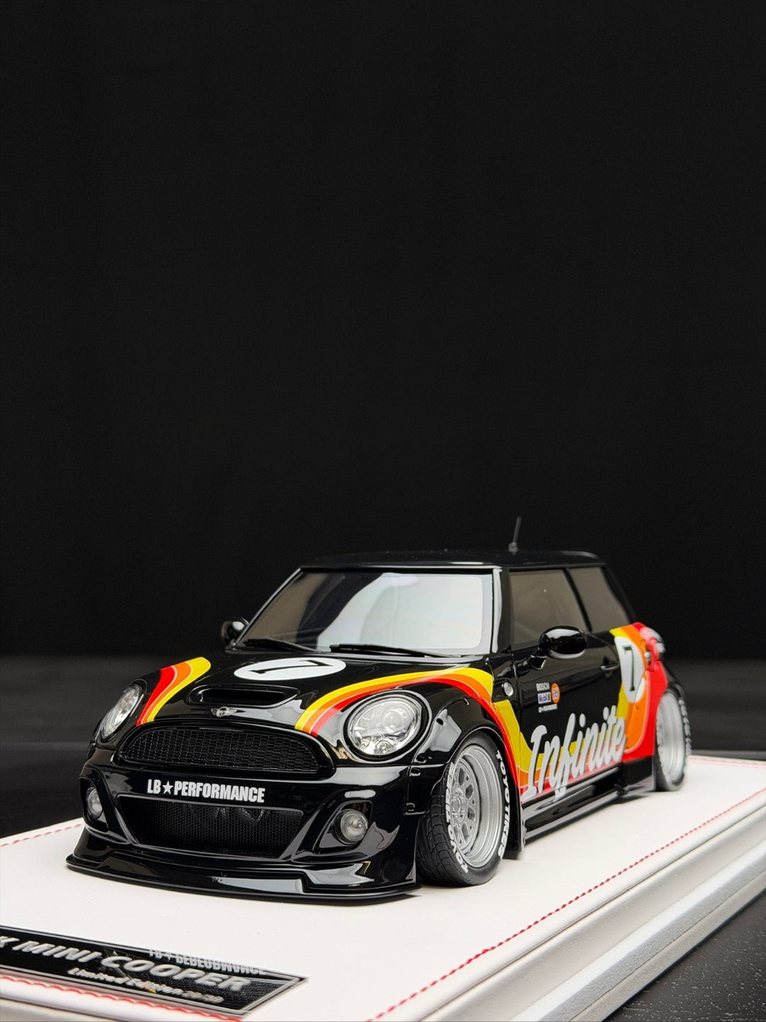 MINI Cooper LBWK (Black Infinite) [IVY Merit Model] 1/18 scale