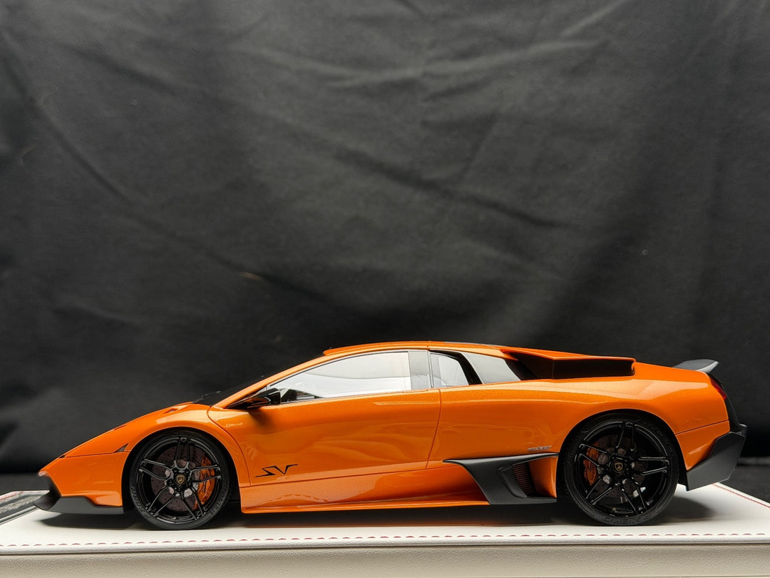 Lamborghini Murcielago LP670-4 SV (Orange) [Davis & Giovanni] 1:18 scale