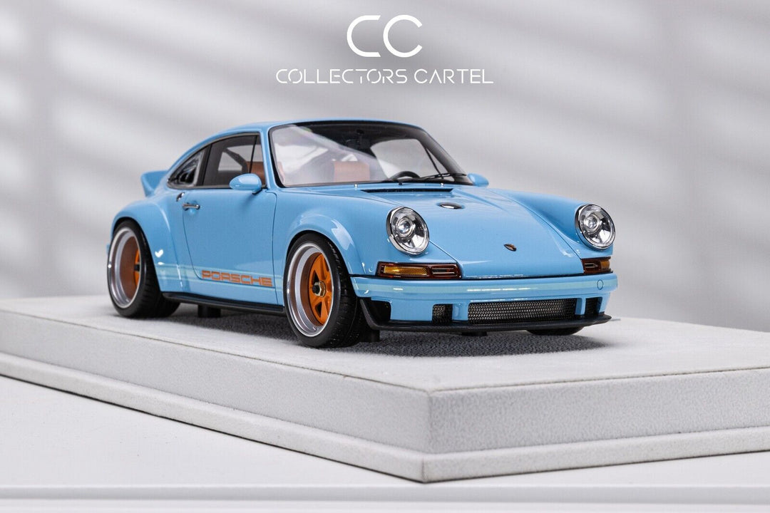 Porsche 911 Singer DLS (Gulf Blue) [Make up Eidolon] 1/18 scale