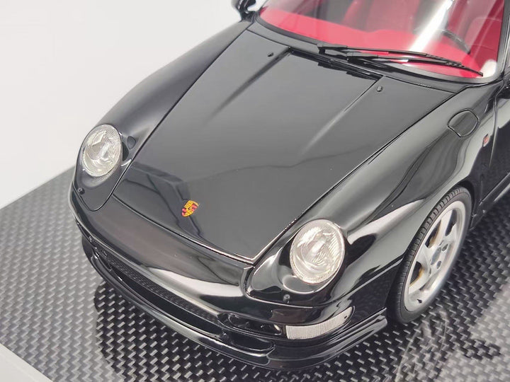 Porsche 911 Turbo S (Black) [Dino Model] 1/18 scale